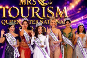 Vân Phạm đăng quang Mrs Tourism Queen International 2026