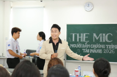 MC Phước Đạt cầm cân The Mic 2026